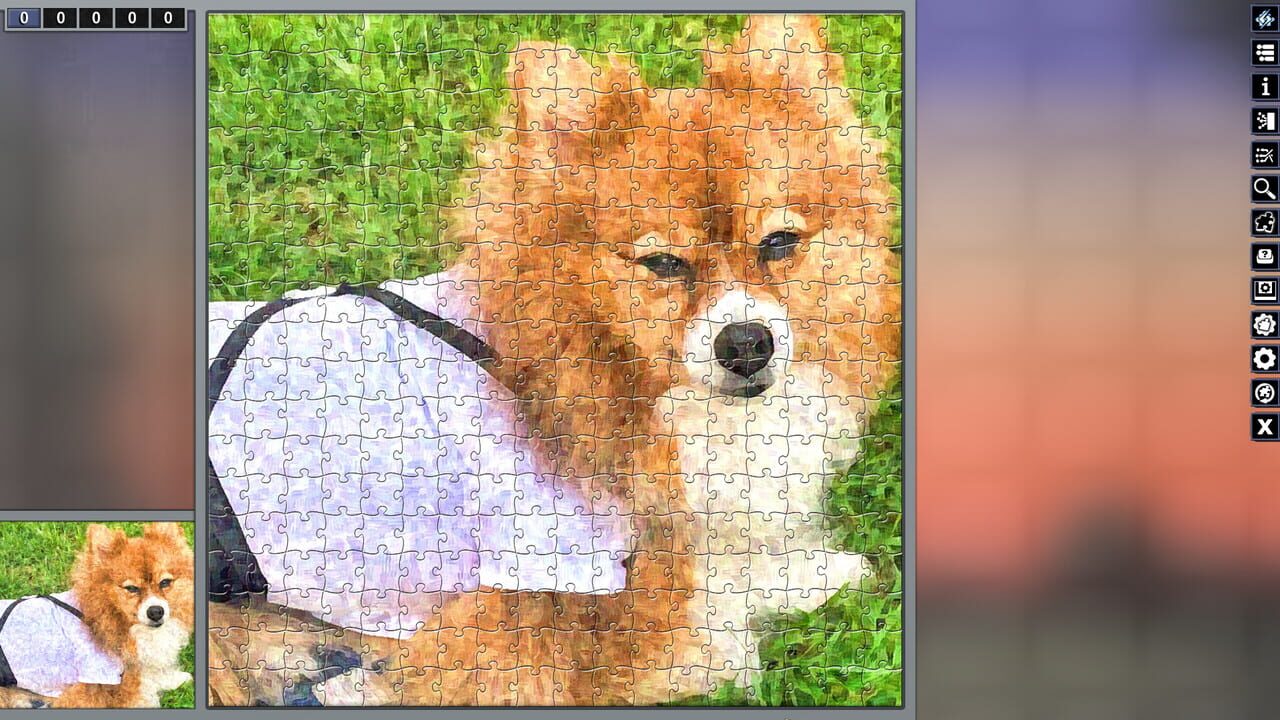 Pixel Puzzles: Illustrations & Anime - Jigsaw Pack: Little Dogs Image