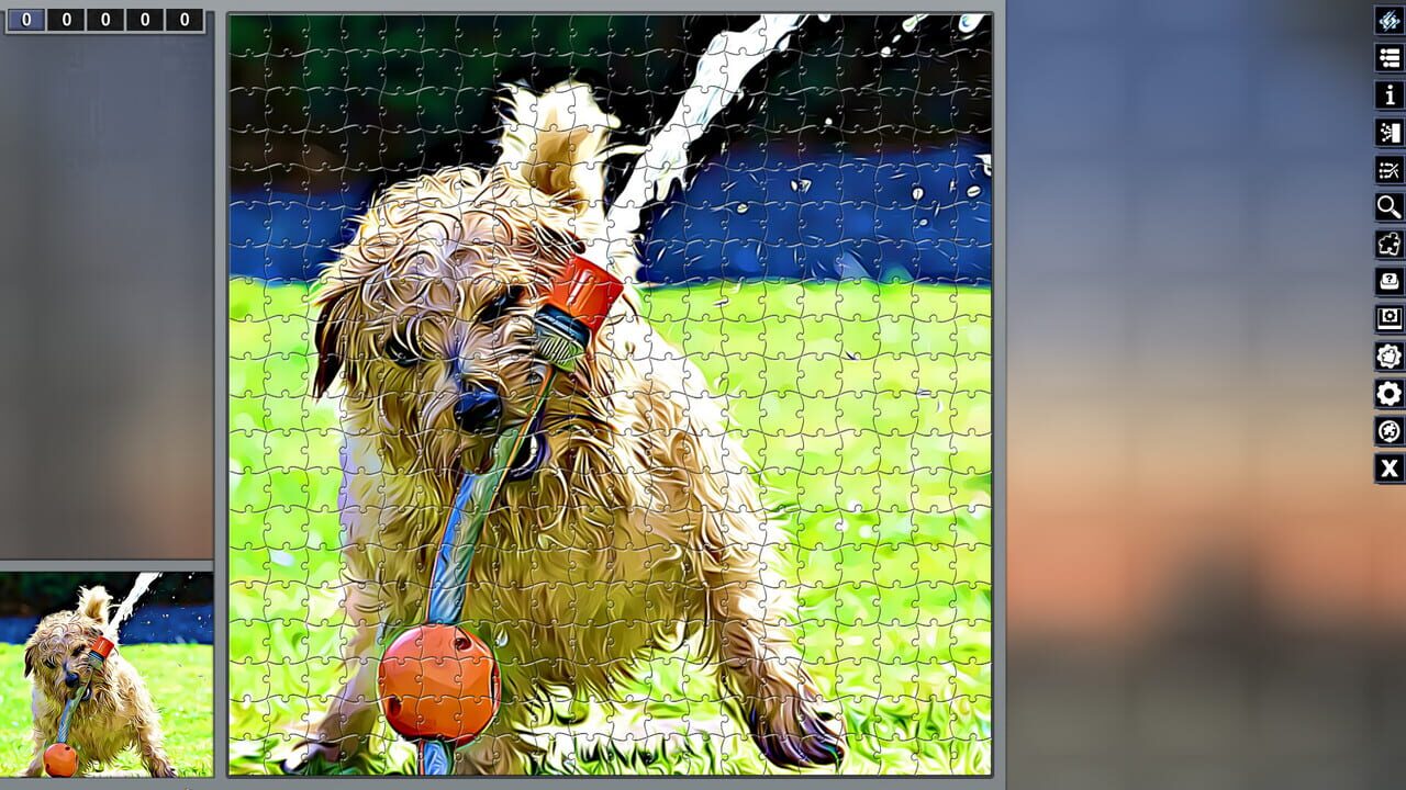 Pixel Puzzles: Illustrations & Anime - Jigsaw Pack: Little Dogs Image