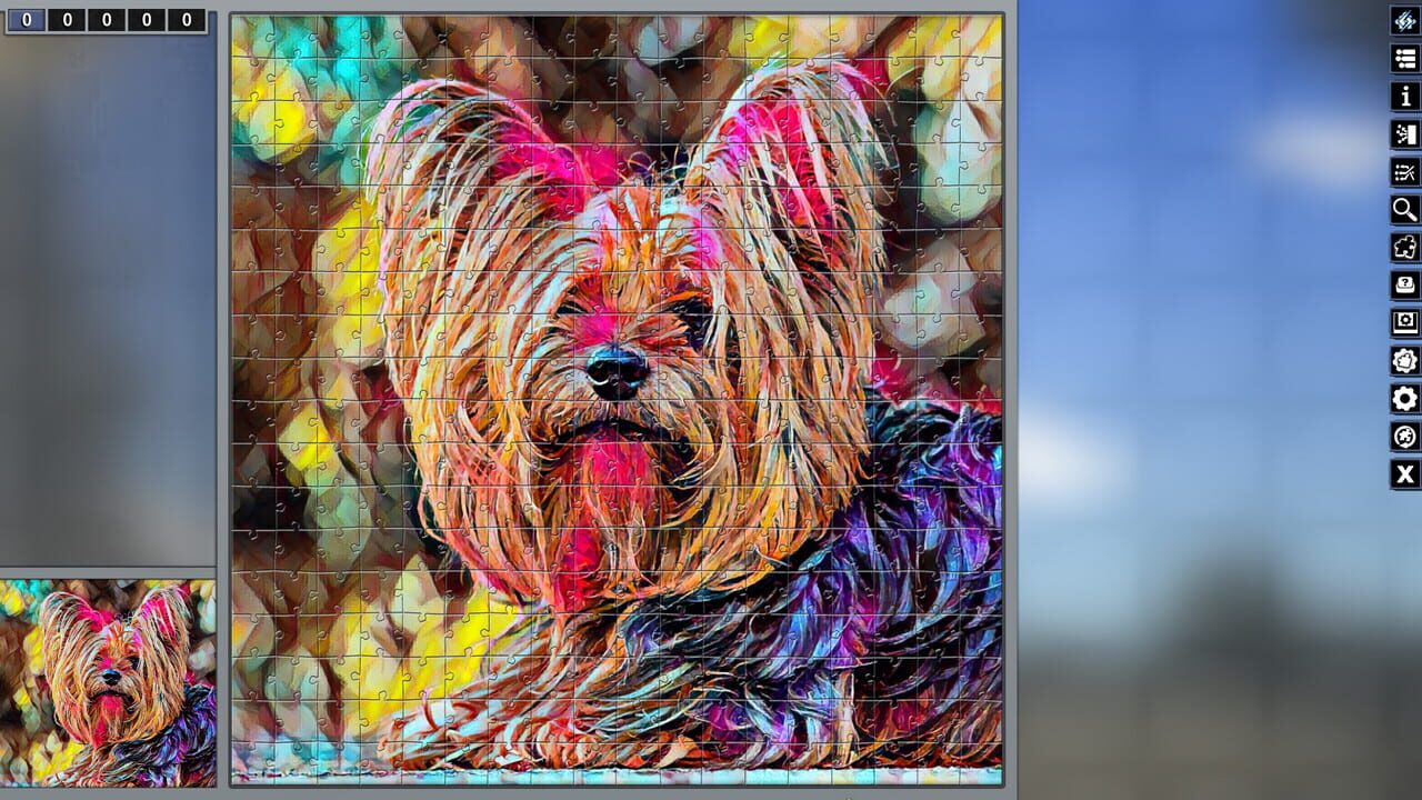 Pixel Puzzles: Illustrations & Anime - Jigsaw Pack: Little Dogs Image