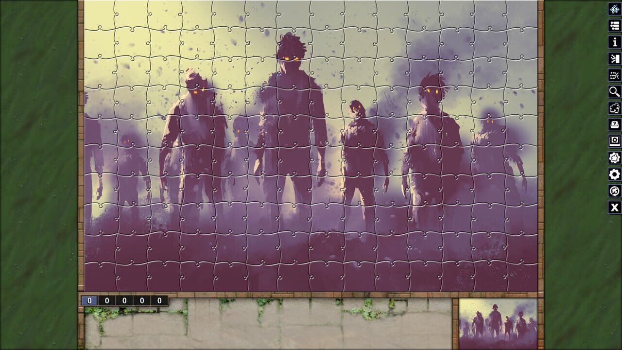 Pixel Puzzles: Illustrations & Anime - Jigsaw Pack: Zombies Image