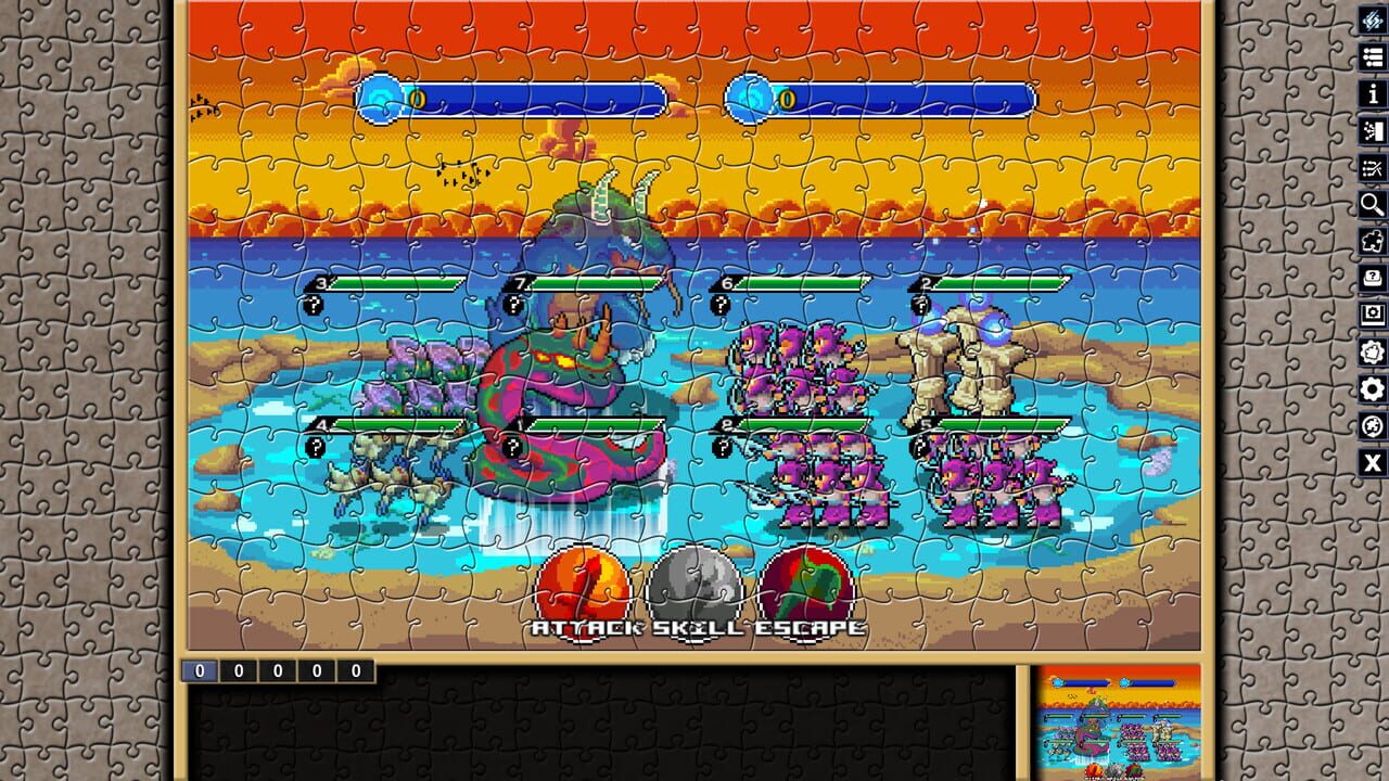 Pixel Puzzles: Illustrations & Anime - Jigsaw Pack: Soul of Giga Image