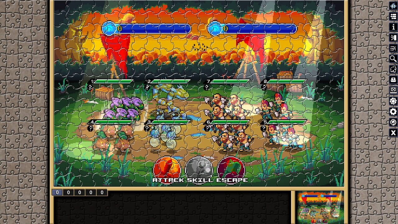 Pixel Puzzles: Illustrations & Anime - Jigsaw Pack: Soul of Giga Image