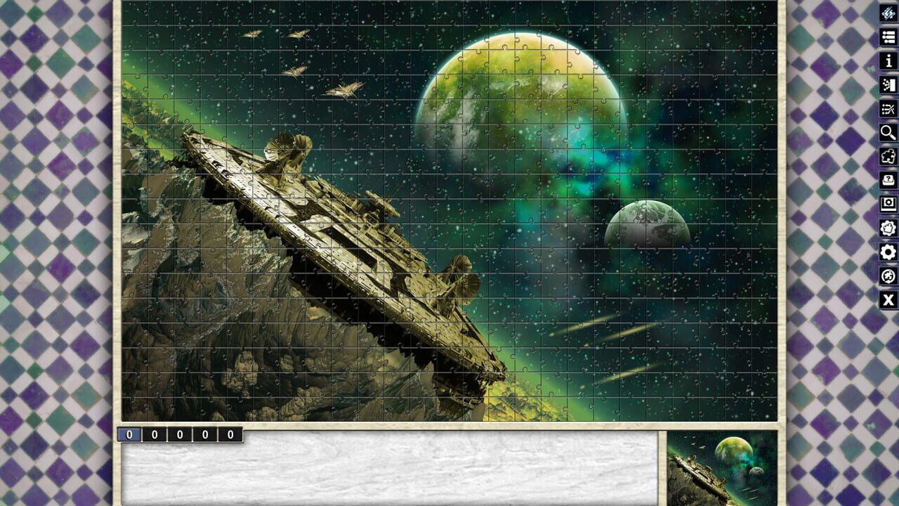 Pixel Puzzles: Illustrations & Anime - Jigsaw Pack: Space Image