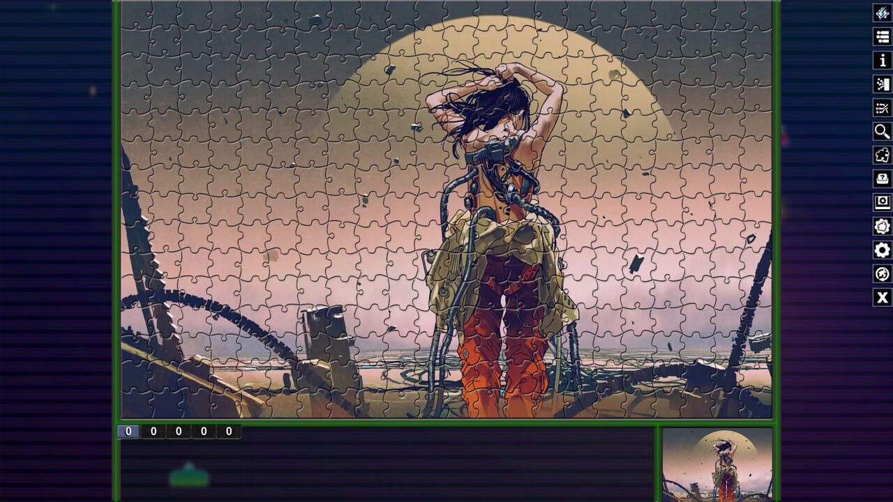 Pixel Puzzles: Illustrations & Anime - Jigsaw Pack: Sci-Fi Image