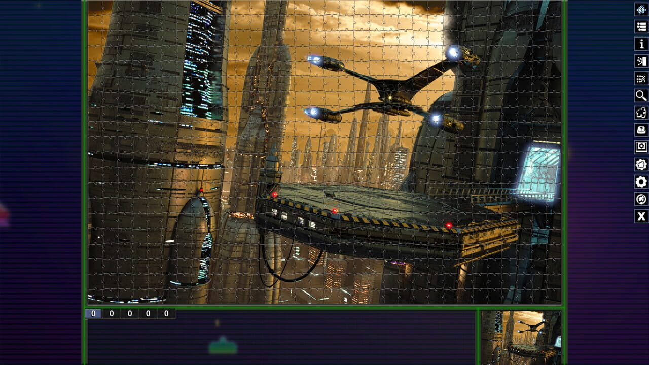 Pixel Puzzles: Illustrations & Anime - Jigsaw Pack: Sci-Fi Image