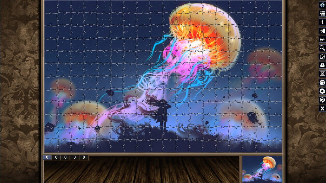 Pixel Puzzles: Illustrations & Anime - Jigsaw Pack: Legendary Beasts Image