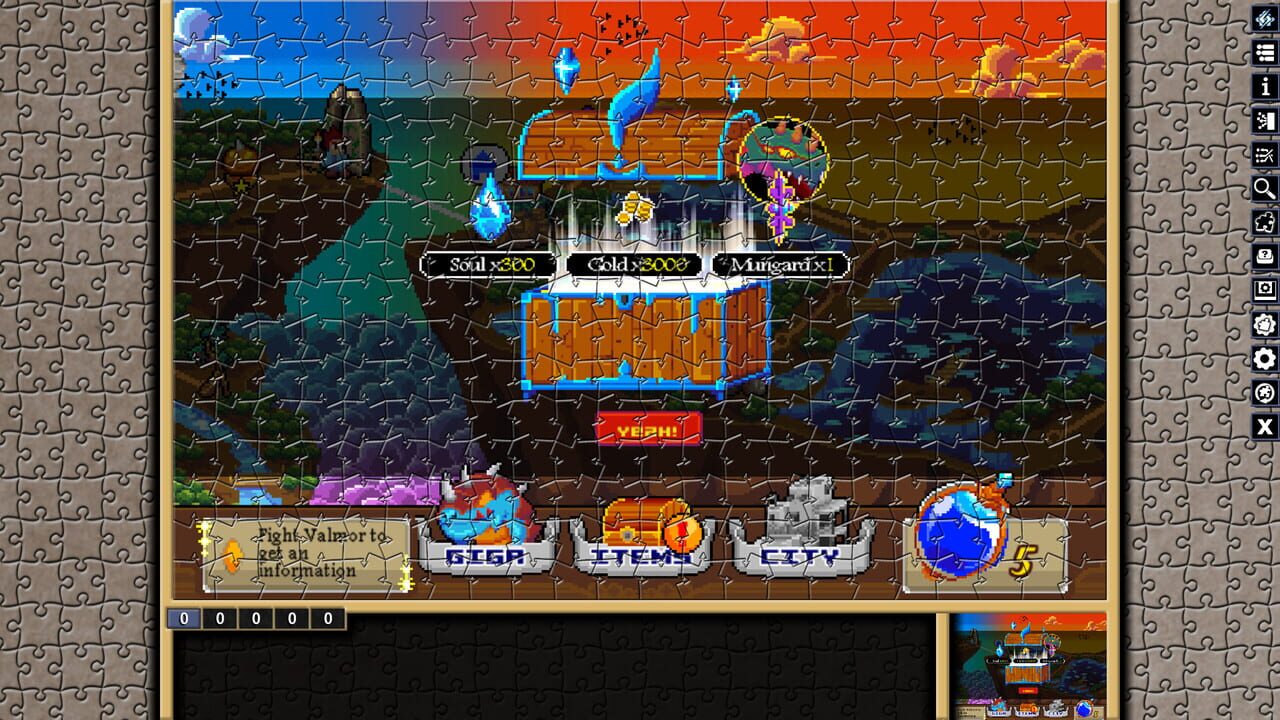 Pixel Puzzles: Illustrations & Anime - Jigsaw Pack: Soul of Giga Image