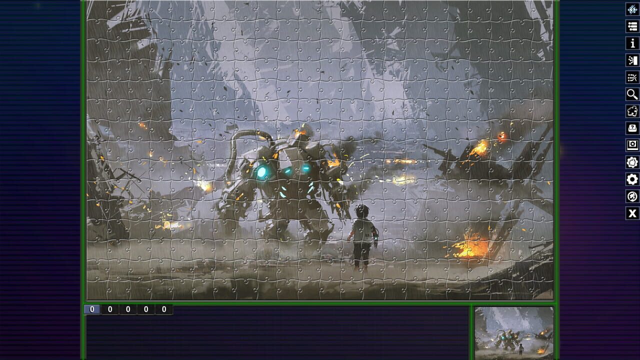 Pixel Puzzles: Illustrations & Anime - Jigsaw Pack: Sci-Fi Image