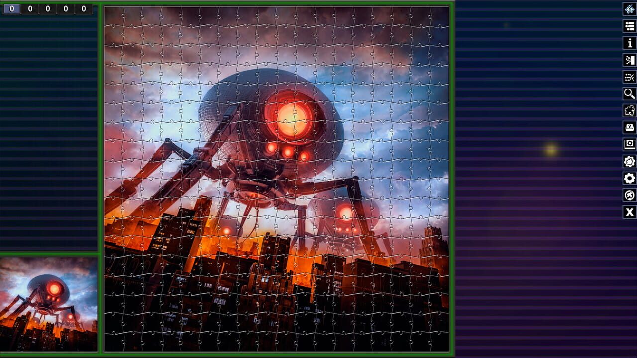 Pixel Puzzles: Illustrations & Anime - Jigsaw Pack: Aliens Image