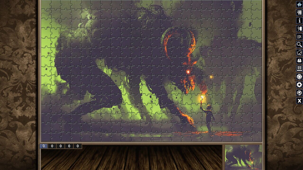 Pixel Puzzles: Illustrations & Anime - Jigsaw Pack: Legendary Beasts Image