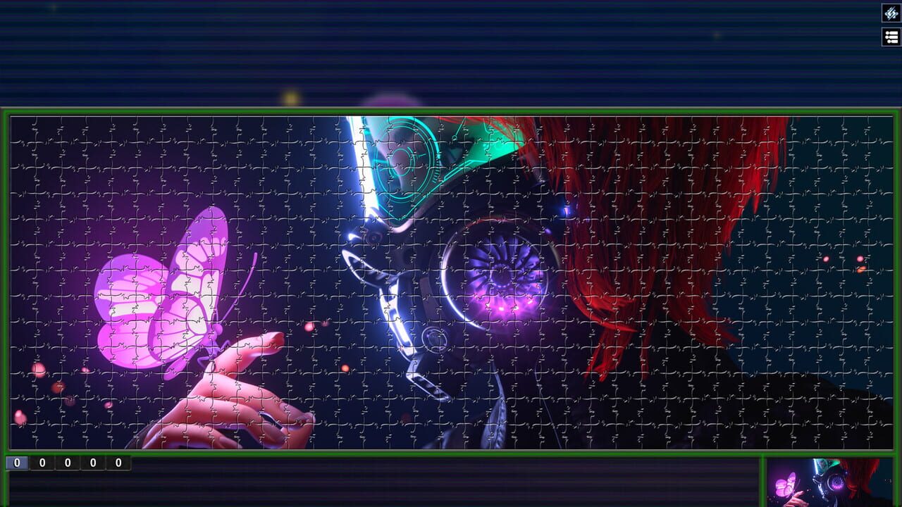 Pixel Puzzles: Illustrations & Anime - Jigsaw Pack: Cyberpunk Image