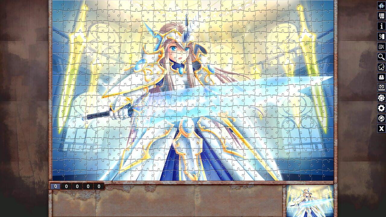 Pixel Puzzles: Illustrations & Anime - Jigsaw Pack: Warriors Image