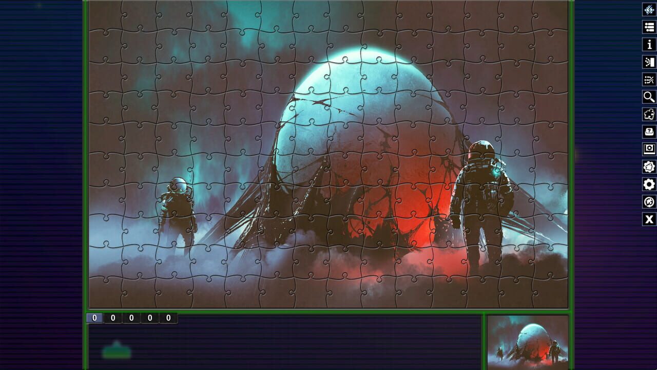 Pixel Puzzles: Illustrations & Anime - Jigsaw Pack: Sci-Fi Image
