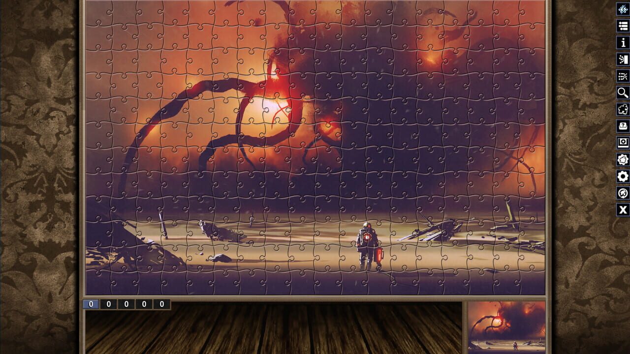 Pixel Puzzles: Illustrations & Anime - Jigsaw Pack: Legendary Beasts Image