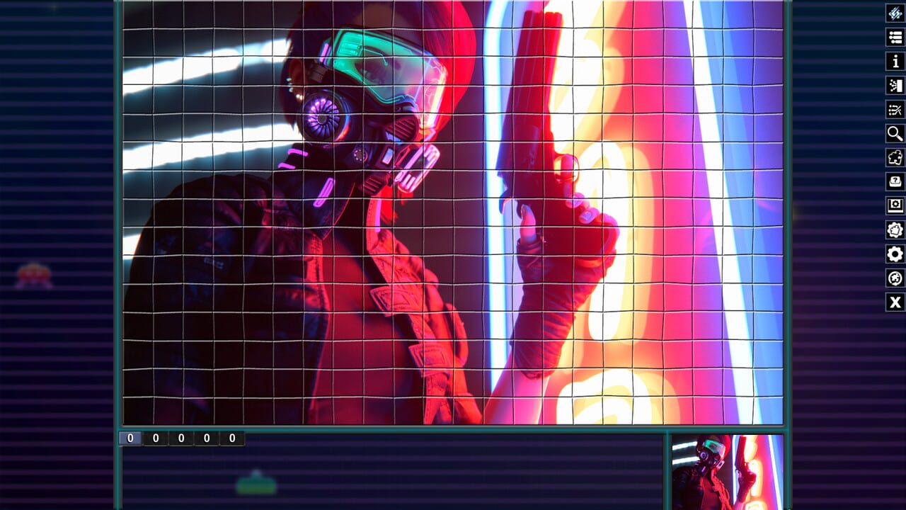 Pixel Puzzles: Illustrations & Anime - Jigsaw Pack: Cyberpunk Image