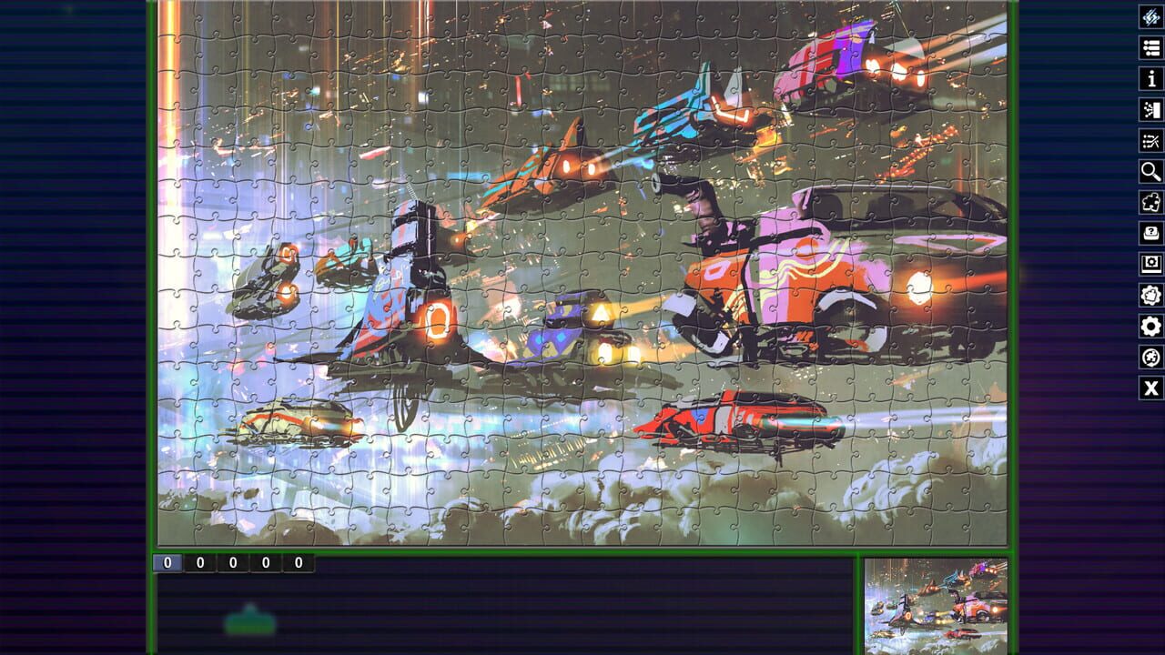 Pixel Puzzles: Illustrations & Anime - Jigsaw Pack: Sci-Fi Image