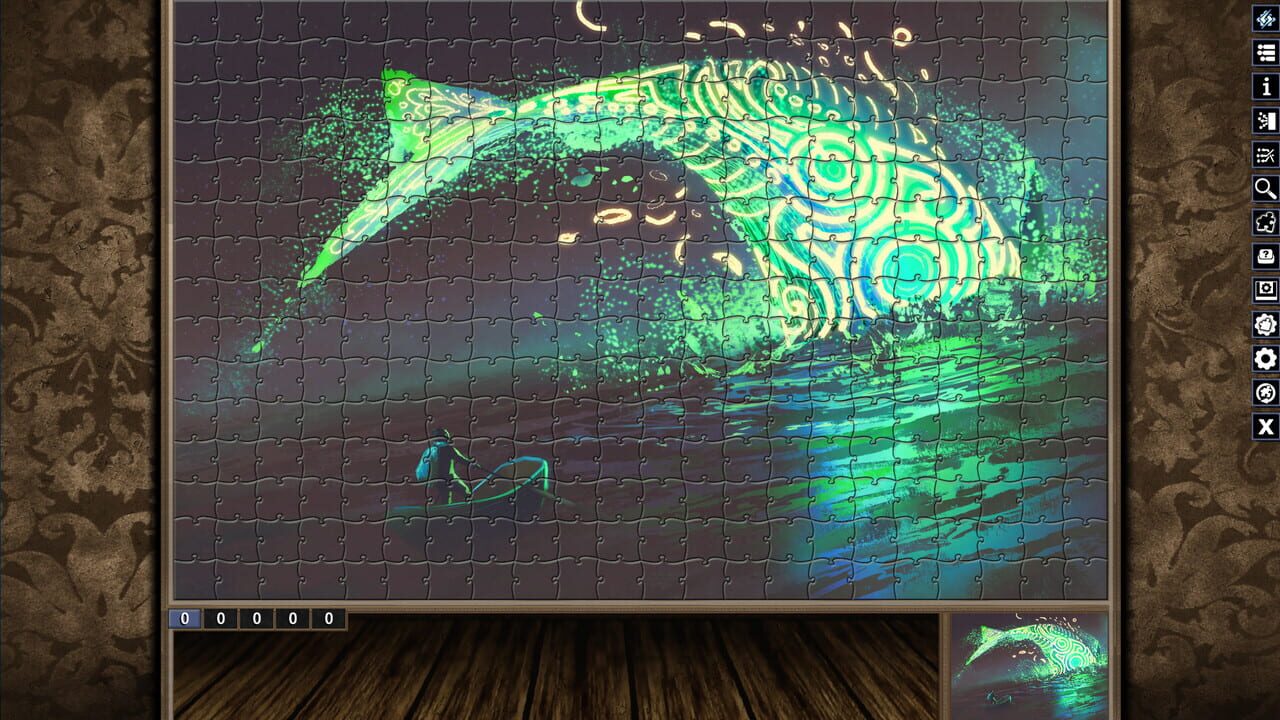 Pixel Puzzles: Illustrations & Anime - Jigsaw Pack: Legendary Beasts Image