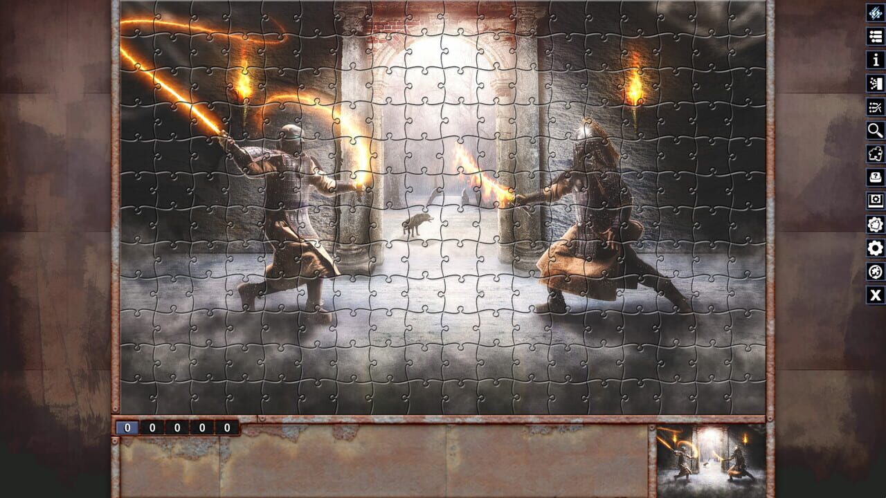 Pixel Puzzles: Illustrations & Anime - Jigsaw Pack: Warriors Image
