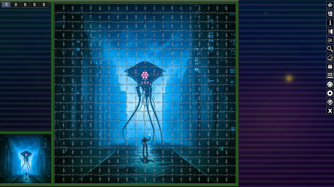 Pixel Puzzles: Illustrations & Anime - Jigsaw Pack: Aliens Image