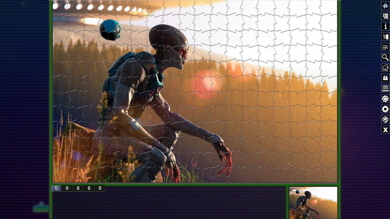 Pixel Puzzles: Illustrations & Anime - Jigsaw Pack: Aliens Image