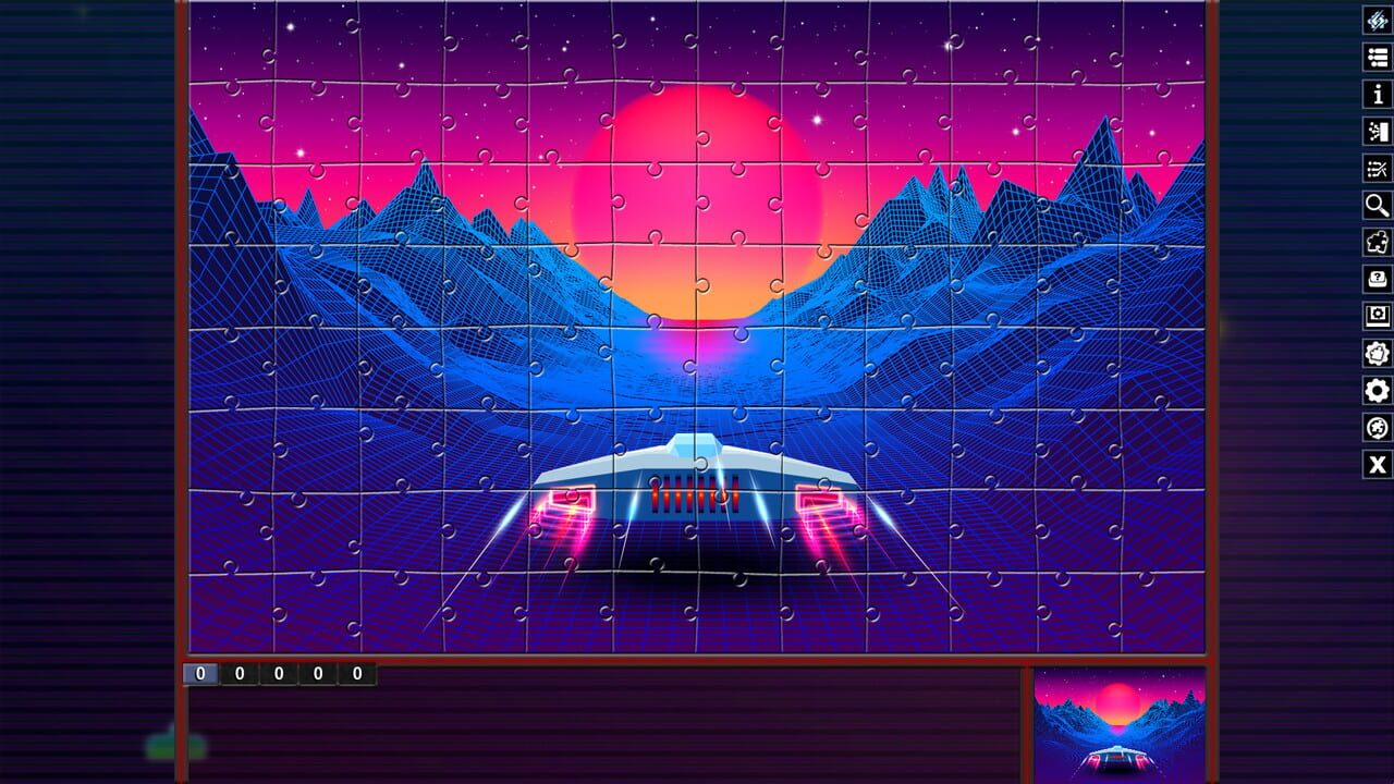 Pixel Puzzles: Illustrations & Anime - Jigsaw Pack: Cyberpunk Image