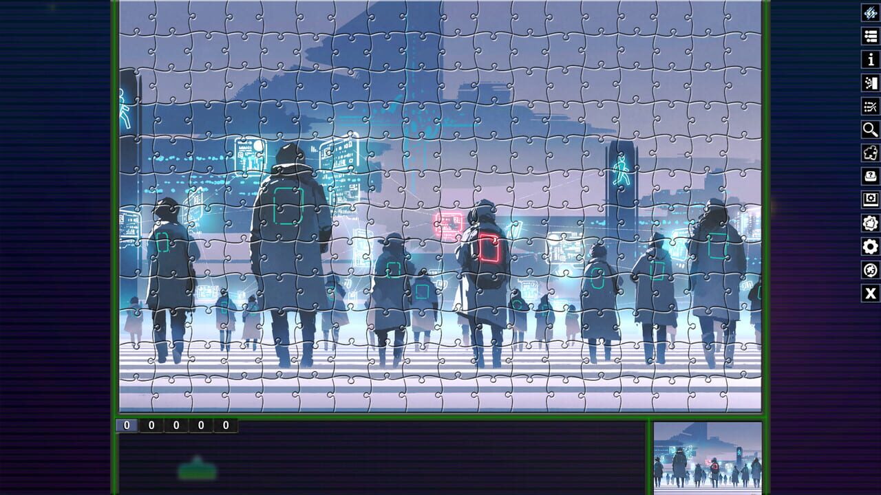 Pixel Puzzles: Illustrations & Anime - Jigsaw Pack: Sci-Fi Image