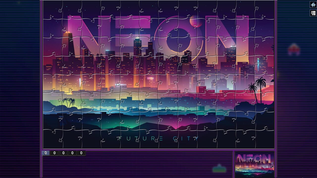Pixel Puzzles: Illustrations & Anime - Jigsaw Pack: Cyberpunk Image