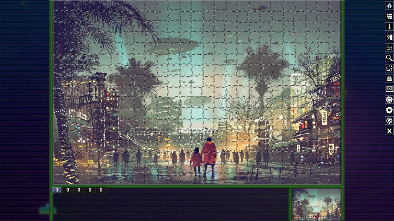 Pixel Puzzles: Illustrations & Anime - Jigsaw Pack: Sci-Fi Image