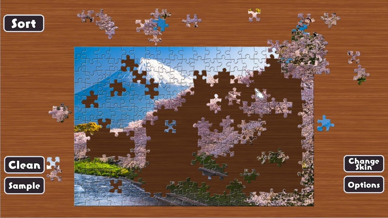 Jigsaw Masterpieces: Sakura - Japanese Cherry Blossoms Image