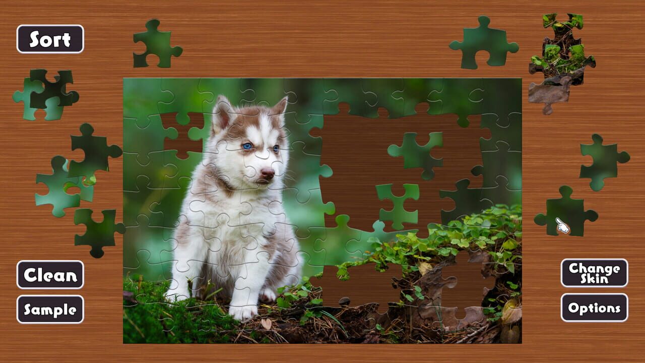 Jigsaw Masterpieces: Cute Lovely Dogs Image