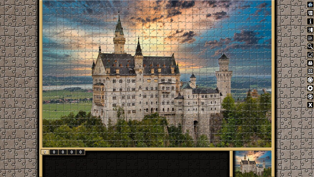 Pixel Puzzles Traditional Jigsaws: Pack - German Castles — Screenshot 3