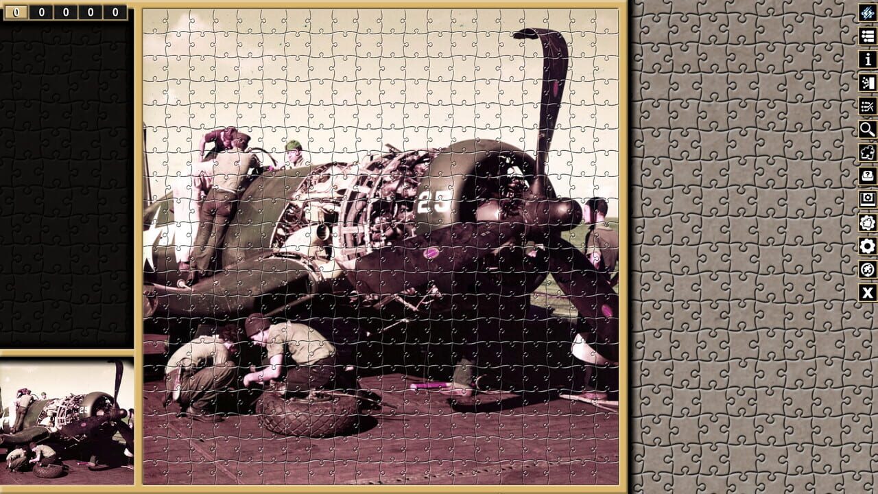 Pixel Puzzles Traditional Jigsaws: Pack - Pacific Theater — Screenshot 2