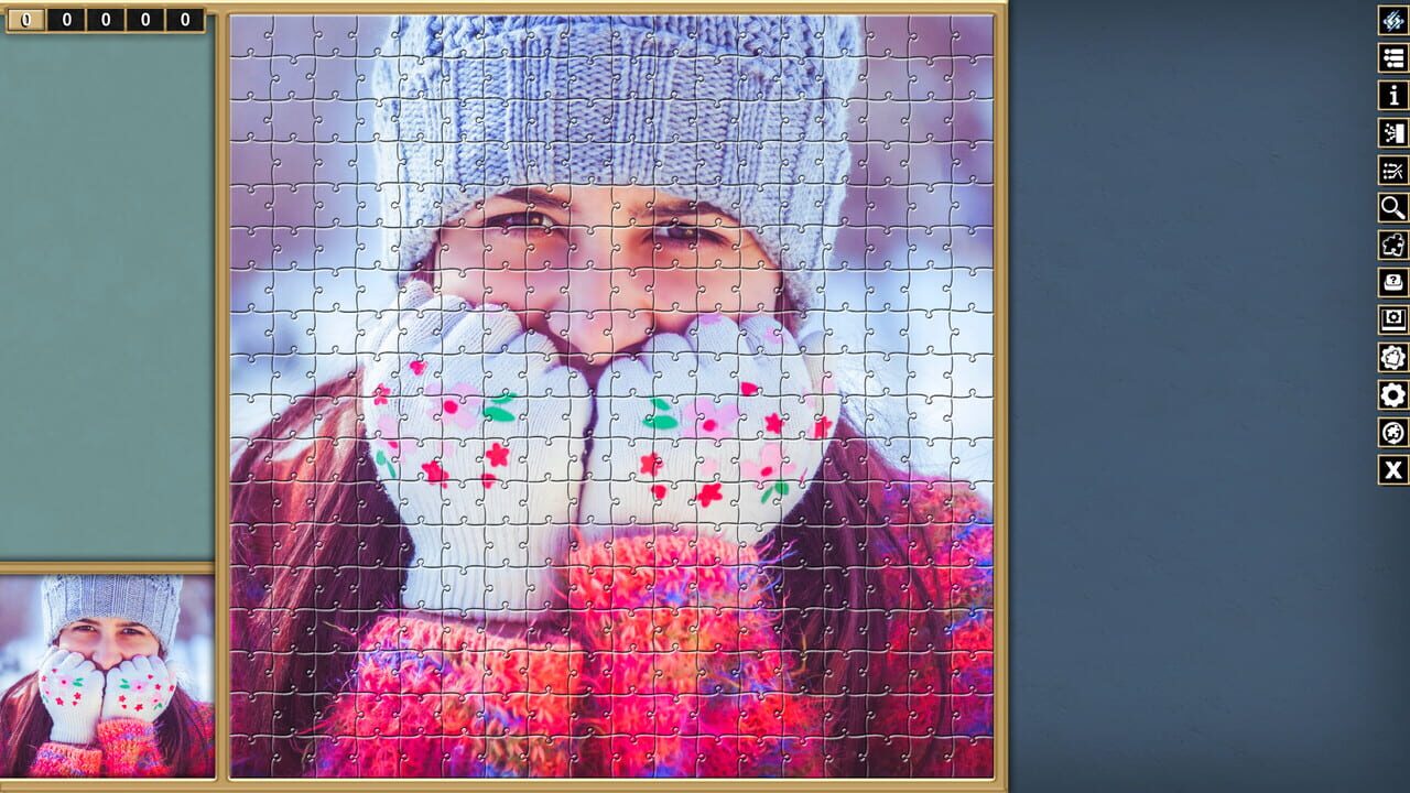 Pixel Puzzles Traditional Jigsaws: Pack - Winter — Screenshot 2