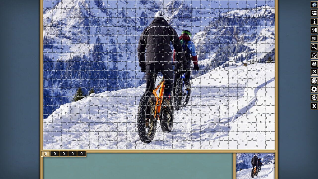 Pixel Puzzles Traditional Jigsaws: Pack - Winter — Screenshot 3