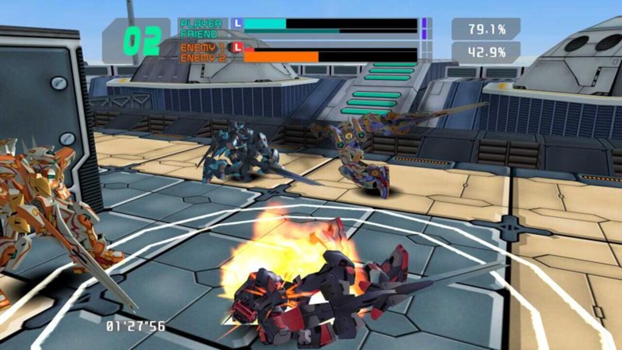 Cyber Troopers Virtual-On Masterpiece 1995 - 2001 — Screenshot 1