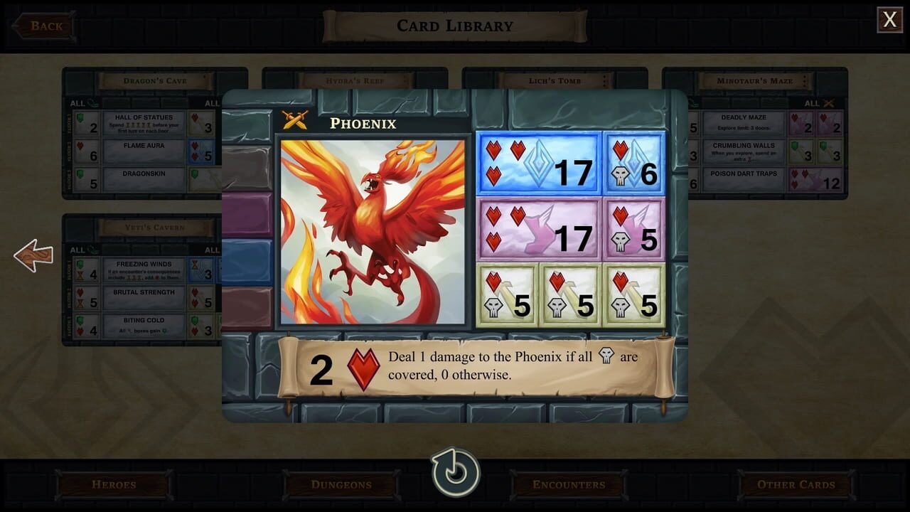 One Deck Dungeon: Phoenix's Den — Screenshot 4