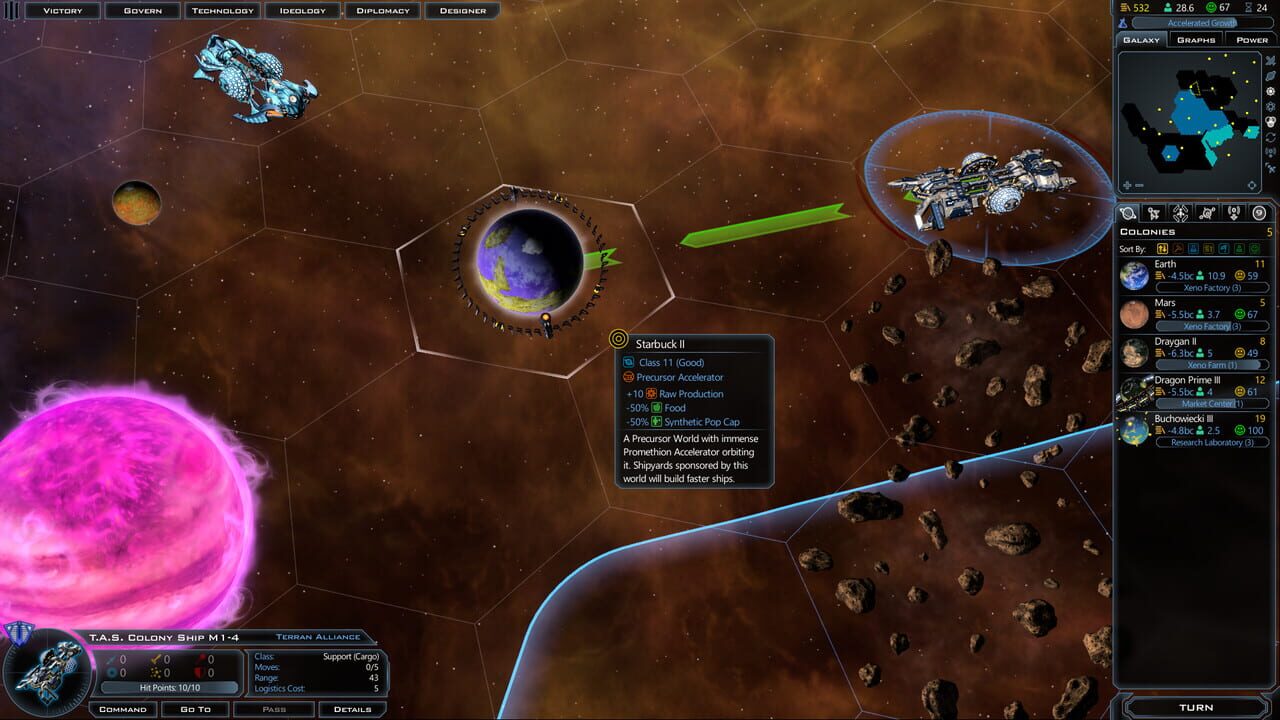 Galactic Civilizations III: Precursor Worlds DLC Image