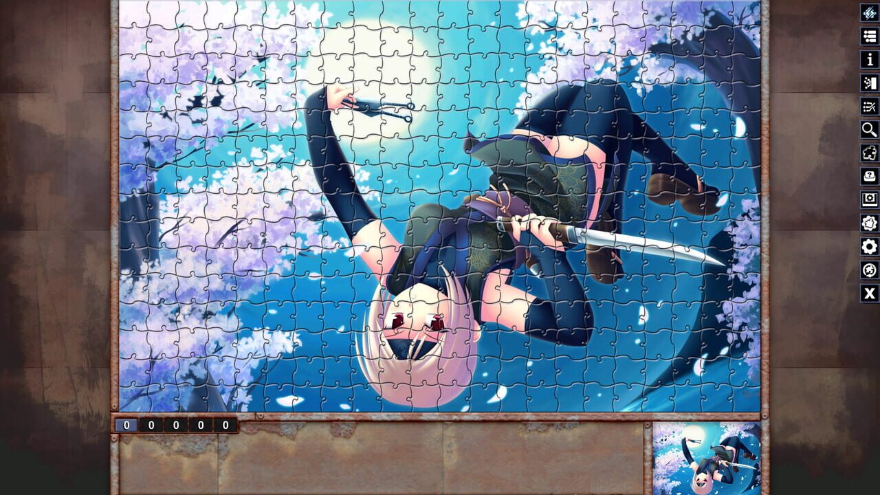 Pixel Puzzles: Illustrations & Anime - Jigsaw Pack: Ninja Girls Image