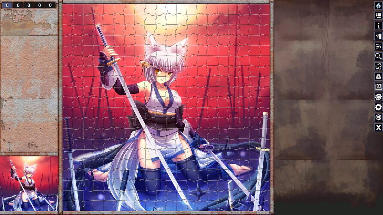 Pixel Puzzles: Illustrations & Anime - Jigsaw Pack: Ninja Girls Image