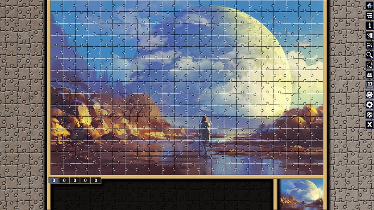 Pixel Puzzles: Illustrations & Anime - Jigsaw Pack: Distant Worlds Image