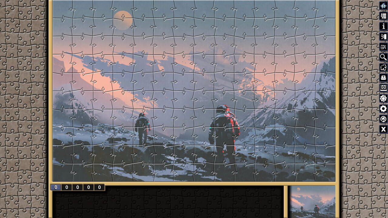 Pixel Puzzles: Illustrations & Anime - Jigsaw Pack: Distant Worlds Image