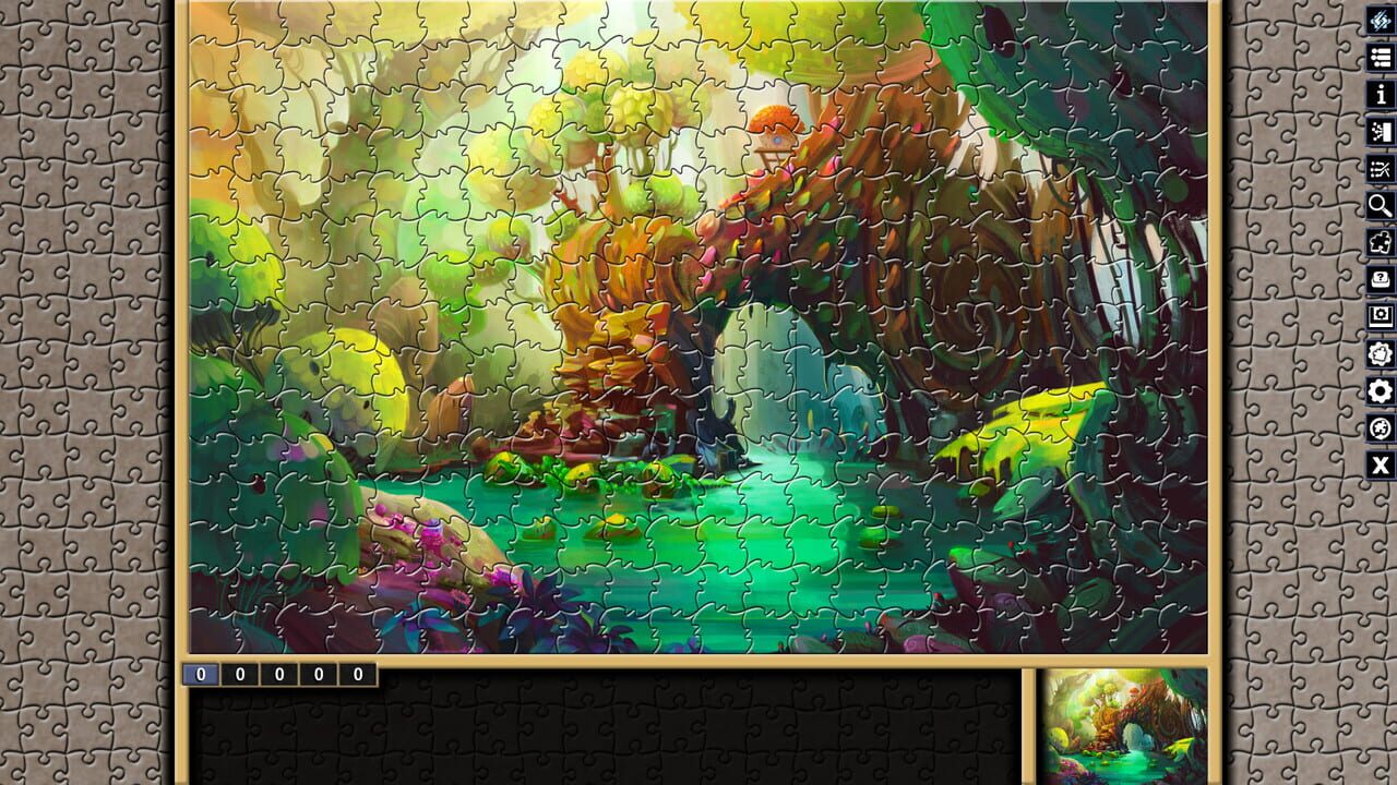 Pixel Puzzles: Illustrations & Anime - Jigsaw Pack: Distant Worlds Image