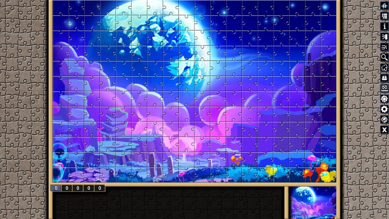 Pixel Puzzles: Illustrations & Anime - Jigsaw Pack: Distant Worlds Image
