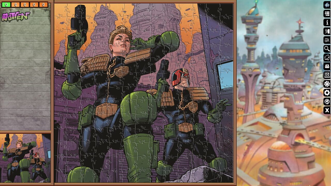 Pixel Puzzles Ultimate: Puzzle Pack 2000 AD — Screenshot 4