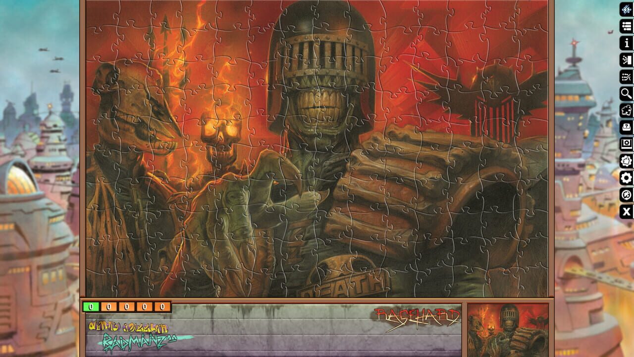 Pixel Puzzles Ultimate: Puzzle Pack 2000 AD Image