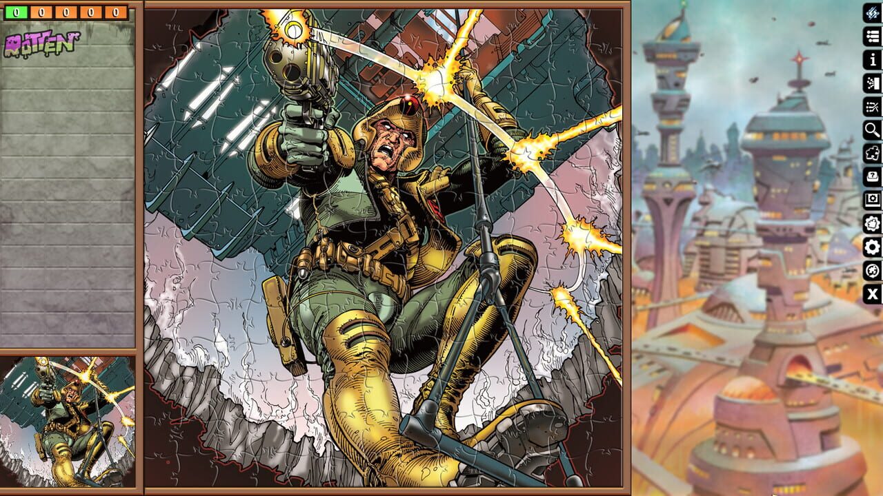 Pixel Puzzles Ultimate: Puzzle Pack 2000 AD Image