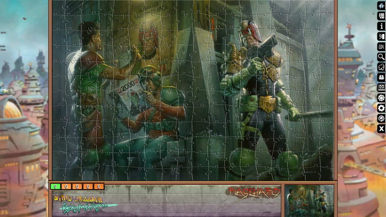 Pixel Puzzles Ultimate: Puzzle Pack 2000 AD Image