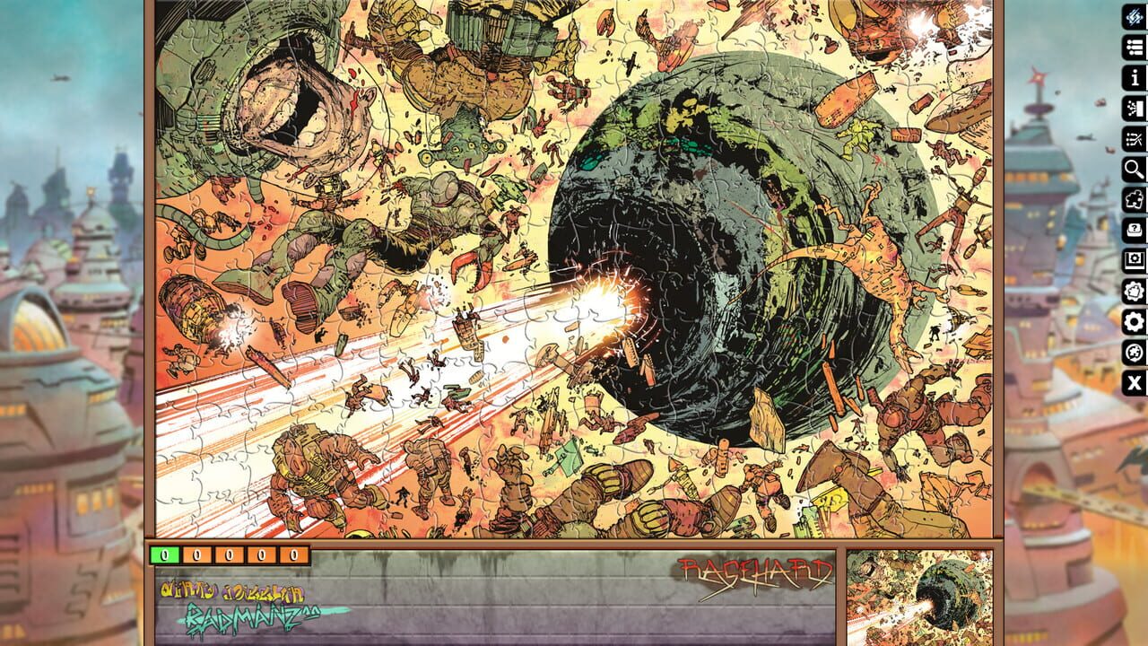 Pixel Puzzles Ultimate: Puzzle Pack 2000 AD Image