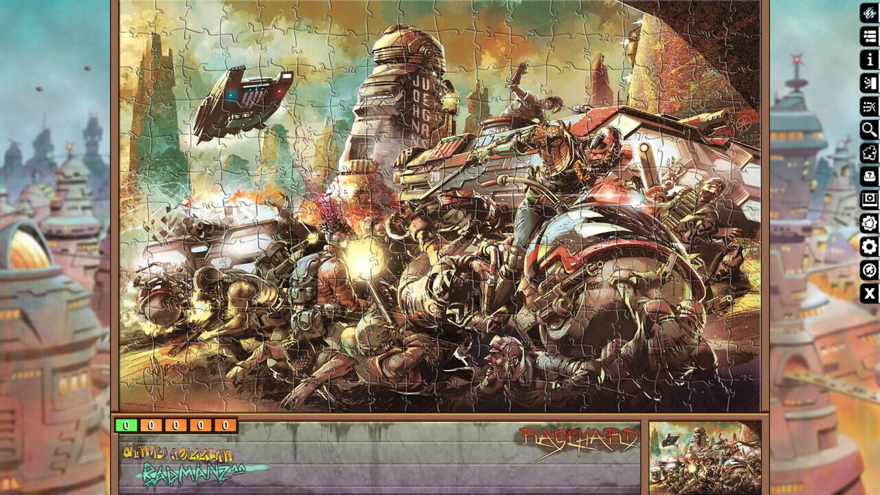 Pixel Puzzles Ultimate: Puzzle Pack 2000 AD Image