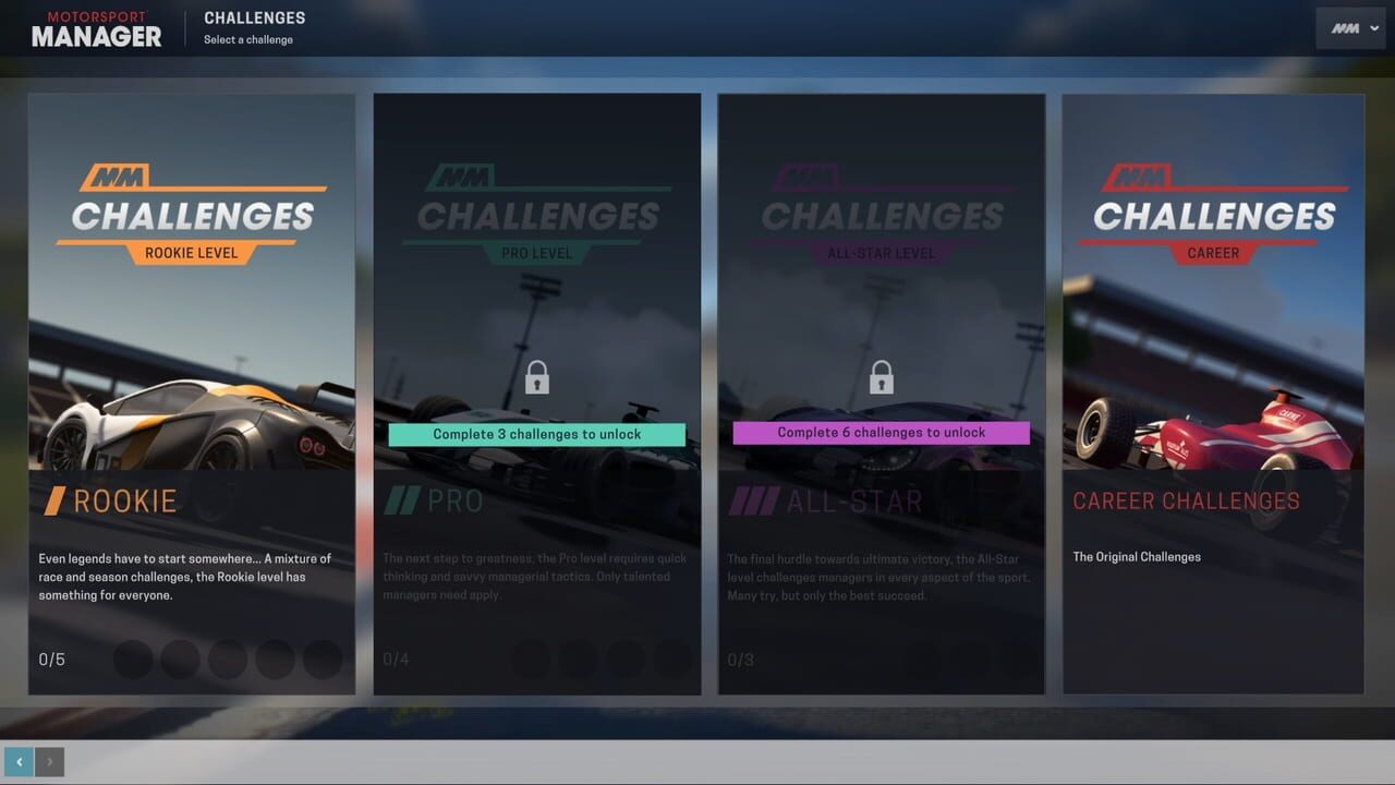 Motorsport Manager: Challenge Pack Image